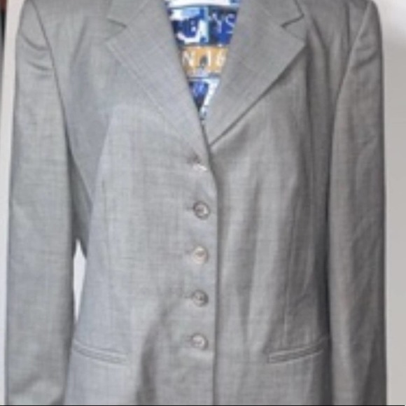 Escada Grey Blazer size 44 - Picture 8 of 8